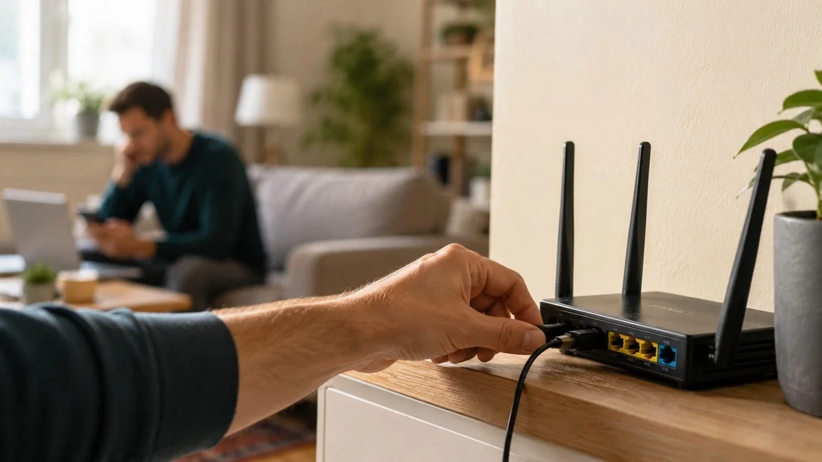 Restart routeru: Jeden úkon měsíčně, který zastaví sekání internetu